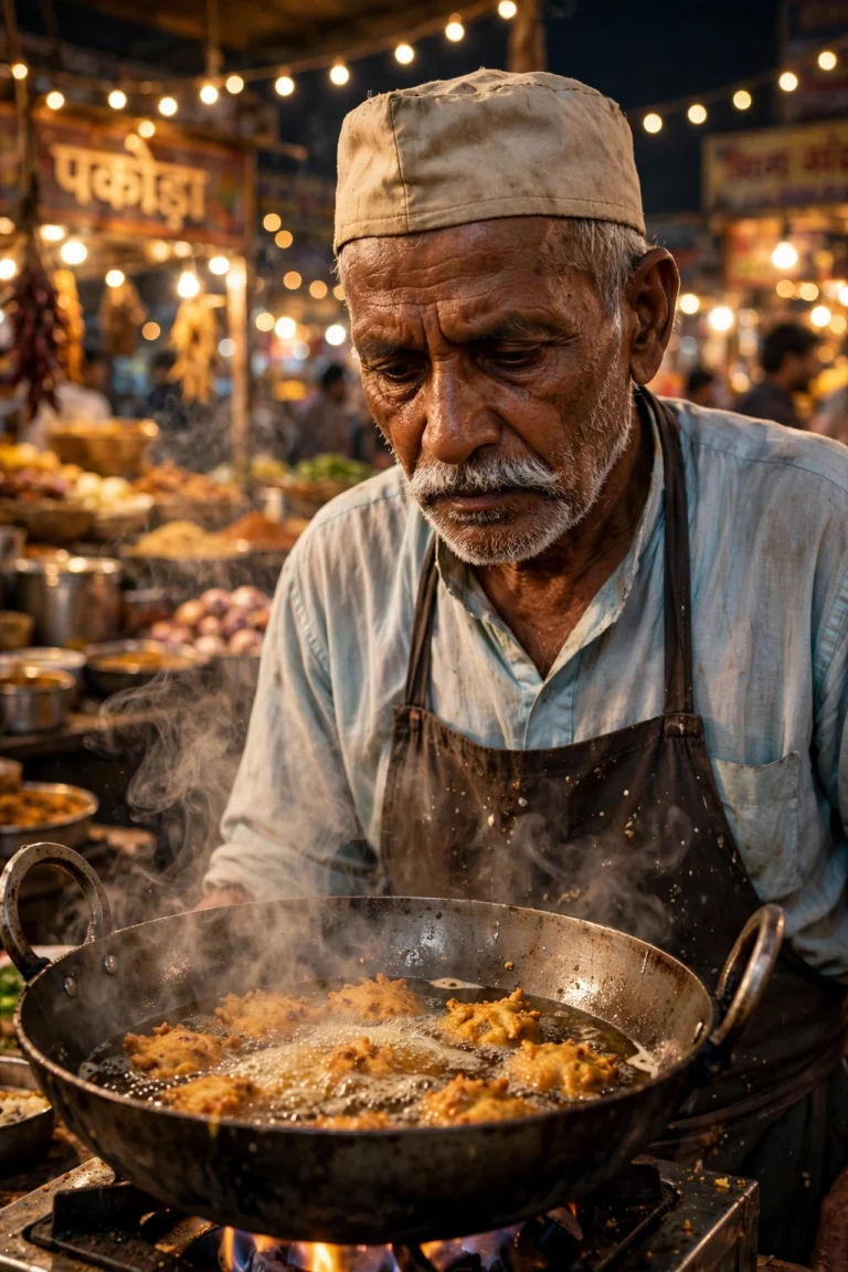 Hyper-Realistic Street Food Chef